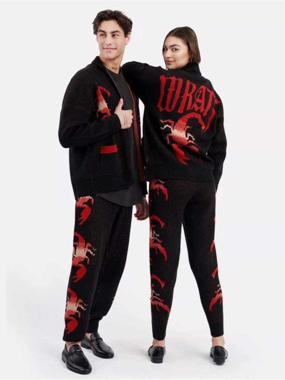 Spirit jersey scorpion wrath knit joggers | unisex | size small